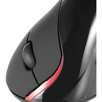 Ewent EW3156 Ratón Óptico Vertical 1000DPI Negro