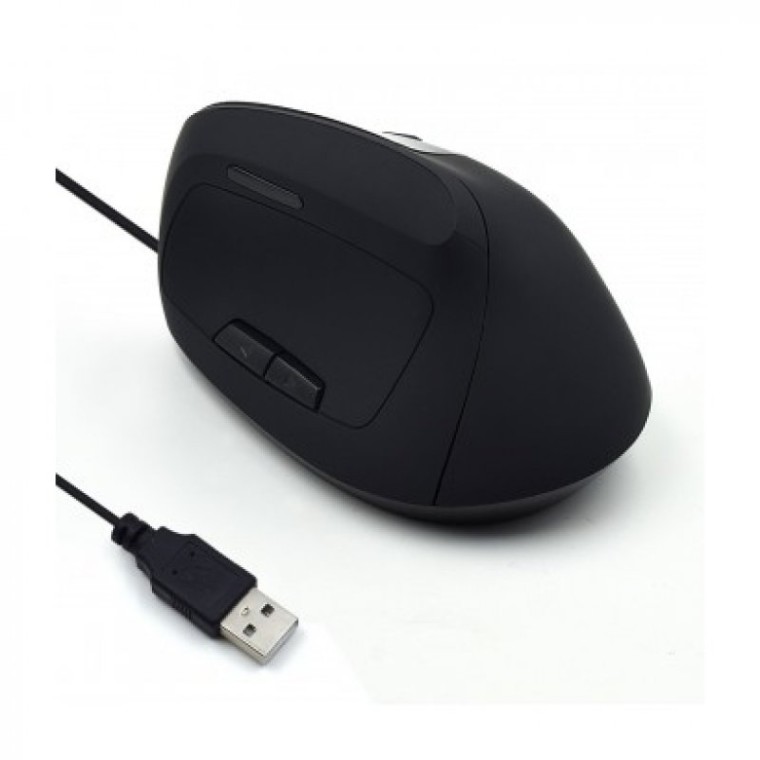 Ewent EW3157 Ratón Ergonómico Vertical con Cable 1800DPI