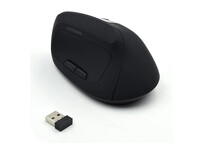 Ewent EW3158 Ratón Ergonómico Inalámbrico Negro