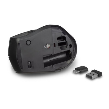 Ewent Ratón Inalámbrico Dual con Click Silencioso 2400DPI Negro Ewent Ratón Inalámbrico Dual con Click Silencioso 2400DPI Negro