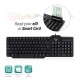 Ewent Teclado USB con Lector de Tarjetas Inteligentes