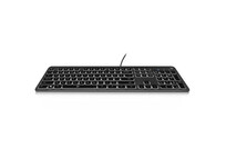 Ewent EW3269 Teclado Compacto Retroiluminado USB Negro