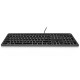 Ewent EW3269 Teclado Compacto Retroiluminado USB Negro