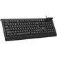 Ewent EW3286 Teclado Universal USB Qwerty Español Negro