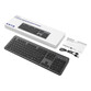 Teclado Ewent EW3296 Inalámbrico Bluetooth Completo Retroiluminado Bajo Perfil Negro/Gris Teclado Ewent EW3296 Inalámbrico Bluetooth Completo Retroiluminado Bajo Perfil Negro/Gris