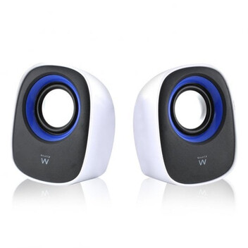 Ewent EW3513 Altavoces 2.0 5W Blancos Ewent EW3513 Altavoces 2.0 5W Blancos