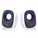 Ewent EW3513 Altavoces 2.0 5W Blancos