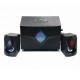 Ewent Altavoces Gaming 2.1 con Bluetooth/Radio FM/Lector Multimedia USB/AUX/SD