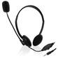Ewent EW3567 Auriculares con Micrófono Negros