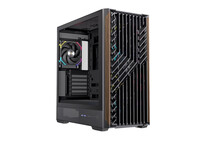 Torre PC Caja PC Einarex Pulse P800 RGB Black 13 ventiladores 360mm Vidrio templado ATX