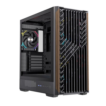 Torre PC Caja PC Einarex Pulse P800 RGB Black 13 ventiladores 360mm Vidrio templado ATX Torre PC Caja PC Einarex Pulse P800 RGB Black 13 ventiladores 360mm Vidrio templado ATX