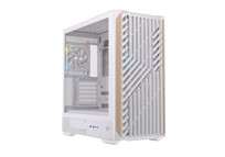 Torre PC Torre Einarex PULSE P800 RGB Blanco Vidrio Templado Soporte 13 Ventiladores ATX