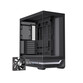 Torre PC Torre Einarex PRISMA S800 Core Black Cristal Espejo RGB Soporte 10 Ventiladores ATX