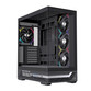 Torre PC Torre Einarex PRISMA S800 RGB Black cristal templado espejo 10x120mm ATX Gaming