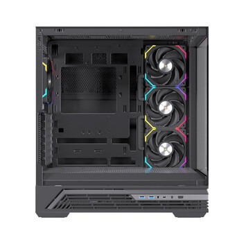Torre PC Torre Einarex PRISMA S800 RGB Black cristal templado espejo 10x120mm ATX Gaming