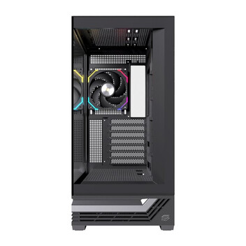 Torre PC Torre Einarex PRISMA S800 RGB Black cristal templado espejo 10x120mm ATX Gaming