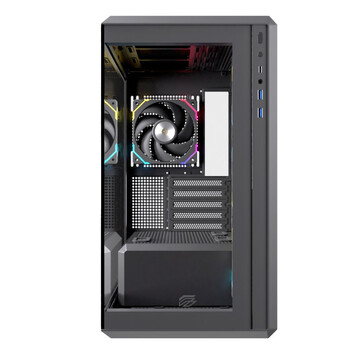 Torre PC Caja PC Einarex Zenith ZM800 RGB Black, Vidrio Templado, Soporta 10 Ventiladores, Refrigera