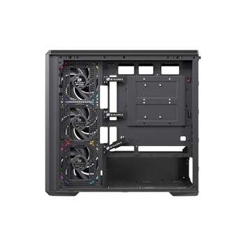 Torre PC Caja PC Einarex Zenith ZM800 RGB Black, Vidrio Templado, Soporta 10 Ventiladores, Refrigera