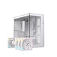 Torre PC Caja PC Einarex Zenith ZM800 RGB White Midi Tower panorámica soporte 10 ventiladores Torre PC Caja PC Einarex Zenith ZM800 RGB White Midi Tower panorámica soporte 10 ventiladores