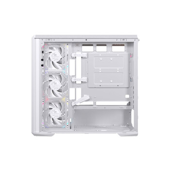 Torre PC Caja PC Einarex Zenith ZM800 RGB White Midi Tower panorámica soporte 10 ventiladores Torre PC Caja PC Einarex Zenith ZM800 RGB White Midi Tower panorámica soporte 10 ventiladores