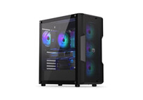 Torre PC Torre ENDORFY Regnum 400 ARGB 4x120mm GPU 370mm Cristal Templado ATX Negro