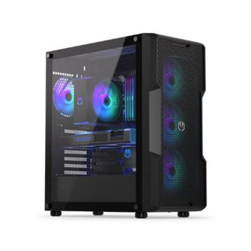 Torre PC Torre ENDORFY Regnum 400 ARGB 4x120mm GPU 370mm Cristal Templado ATX Negro