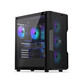 Torre PC Torre ENDORFY Regnum 400 ARGB 4x120mm GPU 370mm Cristal Templado ATX Negro