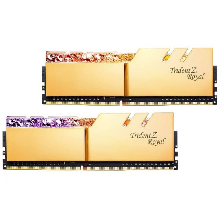 G.Skill Trident Z Royal DDR4 2666MHz 64GB 2x32GB CL19 Dorado