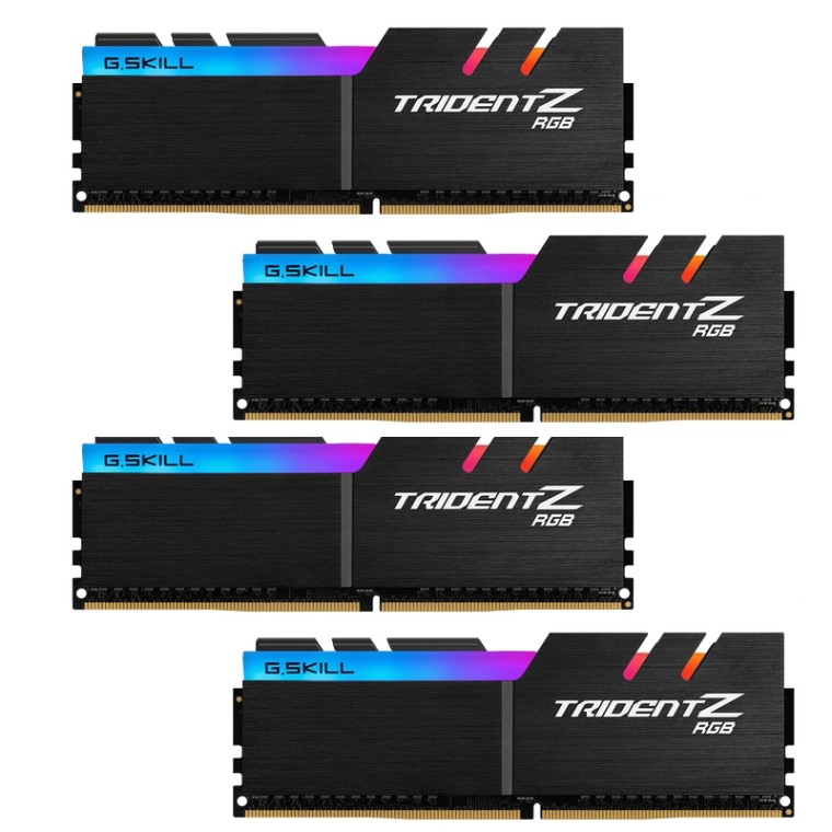 G.Skill Trident Z RGB DDR4 3200 PC4-25600 64GB 4x16GB CL14