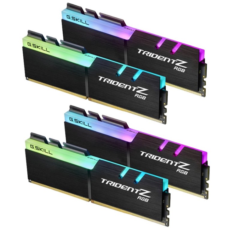 G.Skill Trident Z RGB DDR4 3200 PC4-25600 64GB 4x16GB CL16