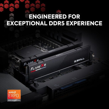 Memoria RAM G.Skill Flare X5 DDR5 5600MHz 64GB 2x32GB CL36 Intel XMP y AMD EXPO Memoria RAM G.Skill Flare X5 DDR5 5600MHz 64GB 2x32GB CL36 Intel XMP y AMD EXPO