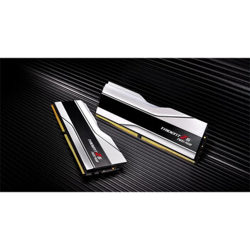 Memoria RAM G.Skill Trident Z5 Neo RGB DDR5 6400MHz 48GB 2x24GB CL32 AMD Expo Blanco Memoria RAM G.Skill Trident Z5 Neo RGB DDR5 6400MHz 48GB 2x24GB CL32 AMD Expo Blanco