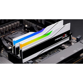 Memoria RAM G.Skill Trident Z5 Neo RGB DDR5 6400MHz 32GB 2x16GB CL32 AMD Expo Blanco