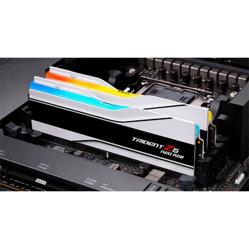 Memoria RAM G.Skill Trident Z5 Neo RGB DDR5 6400MHz 32GB 2x16GB CL32 AMD Expo Blanco