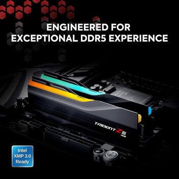 Memoria RAM G.Skill Trident Z5 RGB DDR5 6400MHz 64GB 2x32GB CL32 Intel XMP 3.0