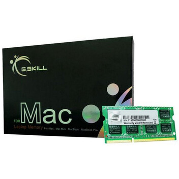 G.Skill SO-DIMM DDR3 1600 PC3-12800 8GB CL11 Para Mac G.Skill SO-DIMM DDR3 1600 PC3-12800 8GB CL11 Para Mac