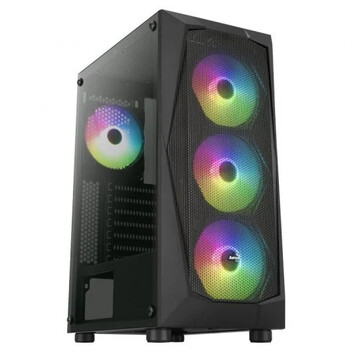 Aerocool Falcon ARGB Cristal Templado USB 3.0 Negra Aerocool Falcon ARGB Cristal Templado USB 3.0 Negra