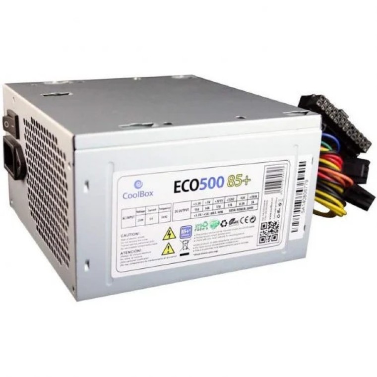 CoolBox ECO500 85+ 300W 80 Plus Bronze