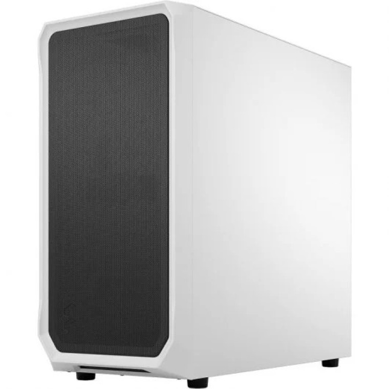 Fractal Design Focus 2 TG Mid Tower Cristal Templado USB 3.2 Blanco