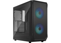 Fractal Design Focus 2 RGB Mid Tower Cristal Templado USB 3.2 Negra Fractal Design Focus 2 RGB Mid Tower Cristal Templado USB 3.2 Negra