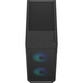 Fractal Design Focus 2 RGB Mid Tower Cristal Templado USB 3.2 Negra Fractal Design Focus 2 RGB Mid Tower Cristal Templado USB 3.2 Negra