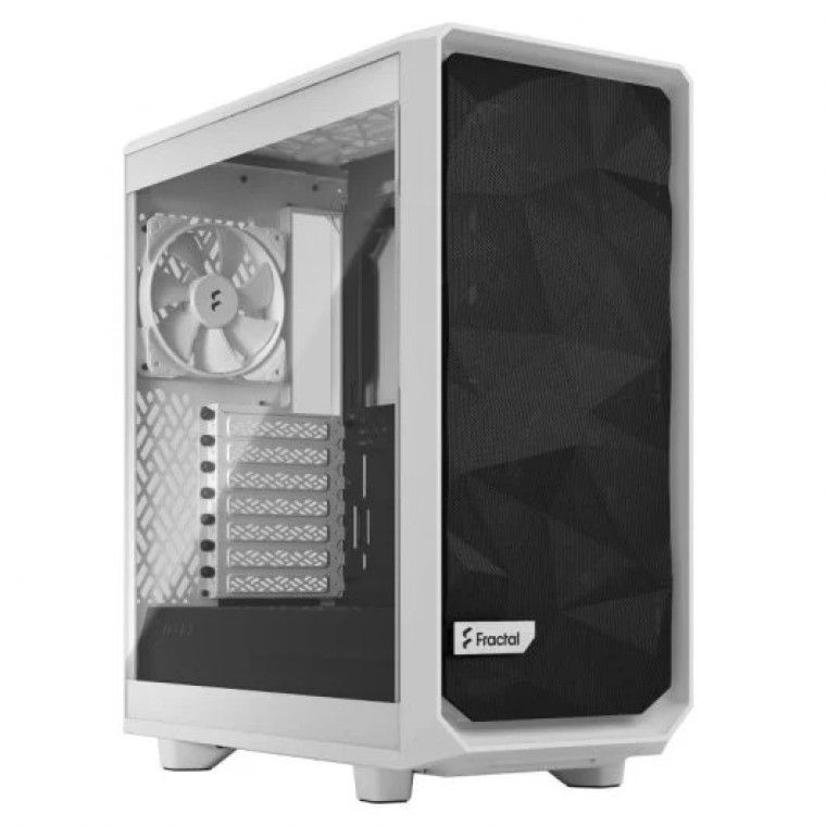 Fractal Design Meshify 2 Compact Lite ATX Cristal Templado USB 3.2 Blanca