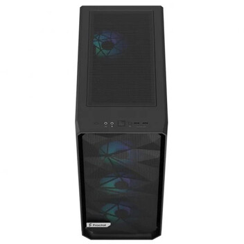 Fractal Design Meshify 2 Compact Lite RGB ATX Cristal Templado USB 3.2 Negra Fractal Design Meshify 2 Compact Lite RGB ATX Cristal Templado USB 3.2 Negra