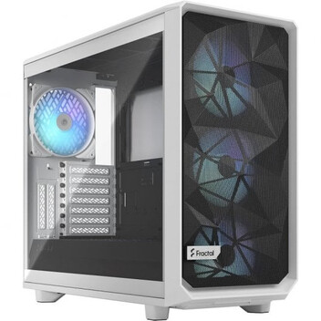 Fractal Design Meshify 2 RGB TG Clear Tint Cristal Templado USB 3.2 Blanca Fractal Design Meshify 2 RGB TG Clear Tint Cristal Templado USB 3.2 Blanca
