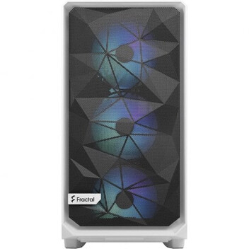 Fractal Design Meshify 2 RGB TG Clear Tint Cristal Templado USB 3.2 Blanca Fractal Design Meshify 2 RGB TG Clear Tint Cristal Templado USB 3.2 Blanca