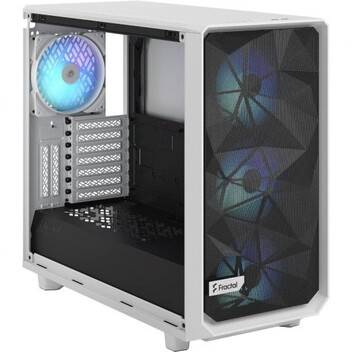 Fractal Design Meshify 2 RGB TG Clear Tint Cristal Templado USB 3.2 Blanca Fractal Design Meshify 2 RGB TG Clear Tint Cristal Templado USB 3.2 Blanca