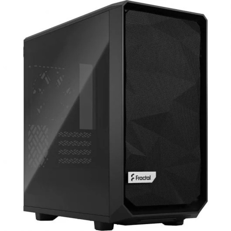 Fractal Design Meshify 2 Mini TG Mini Tower Cristal Templado USB 3.2 Negra