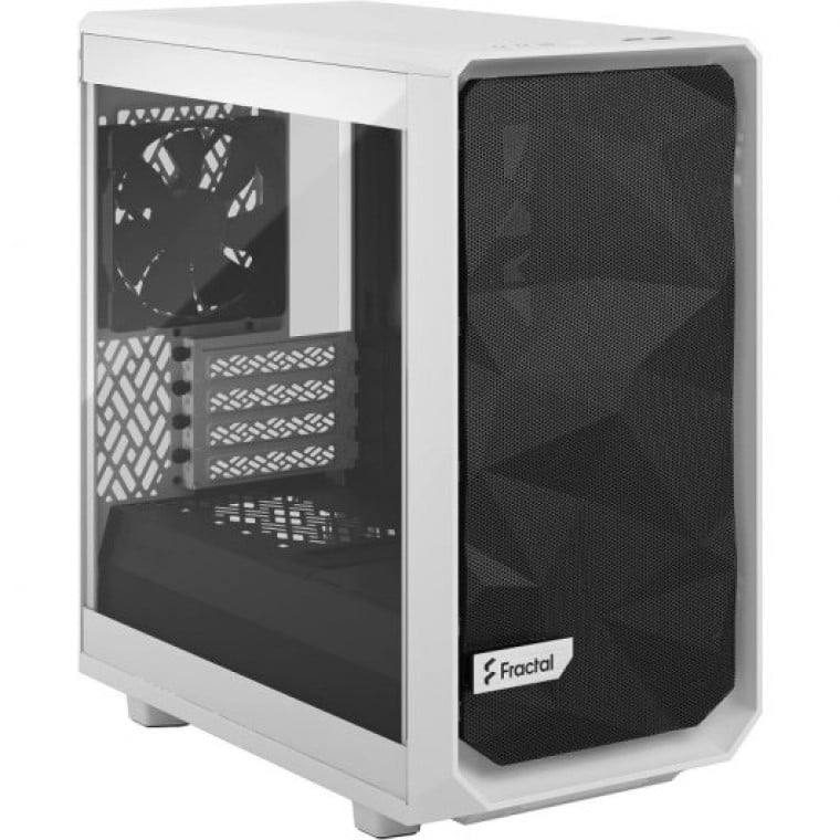 Fractal Design Meshify 2 Mini TG Mini Tower Cristal Templado USB 3.2 Blanca