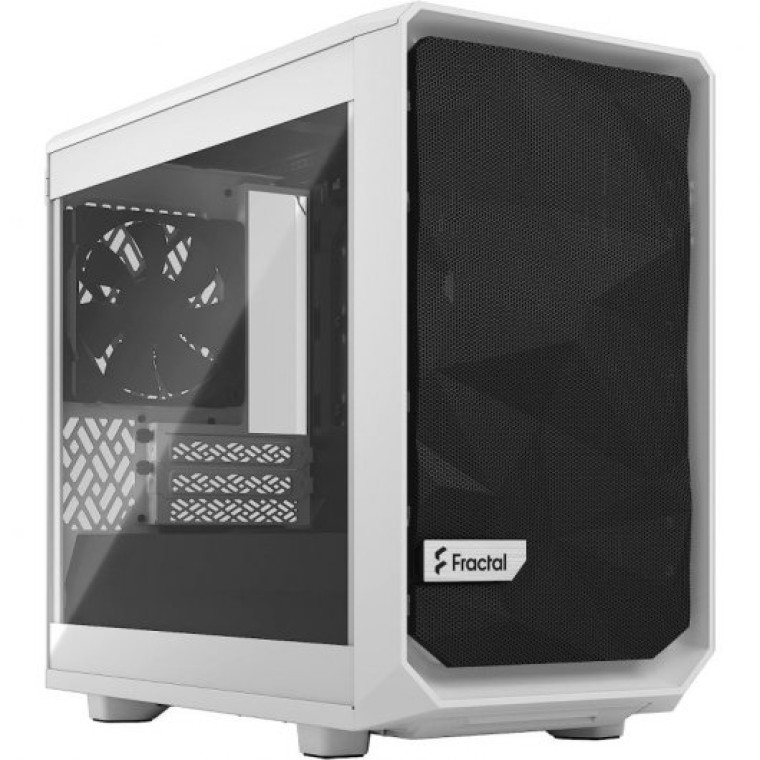 Fractal Design Meshify 2 Nano Mini Tower Cristal Templado USB 3.2 Blanca