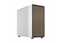 Torre PC Torre Fractal Design North Blanco Acero Madera ATX sin Ventana 3x140mm USB-C